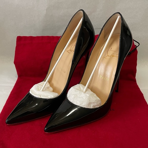 Christian Louboutin So Kate’s in 120mm. Glossy Black patent. EU38 - Picture 3 of 10